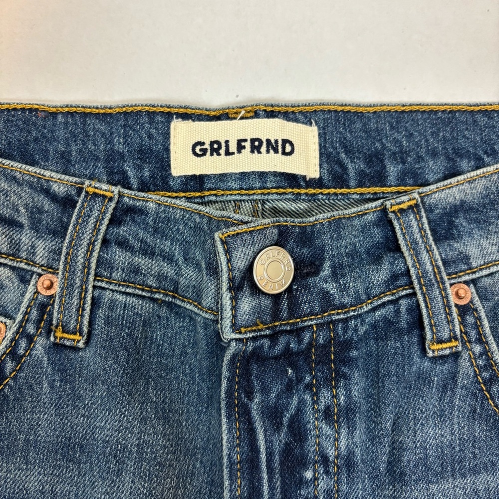 GRLFRND Bella Low Rise Boyfriend Jeans in Vermont Ave Size 26 - Picture 10 of 16